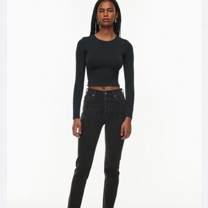 Denim Forum Black Women's Jeans